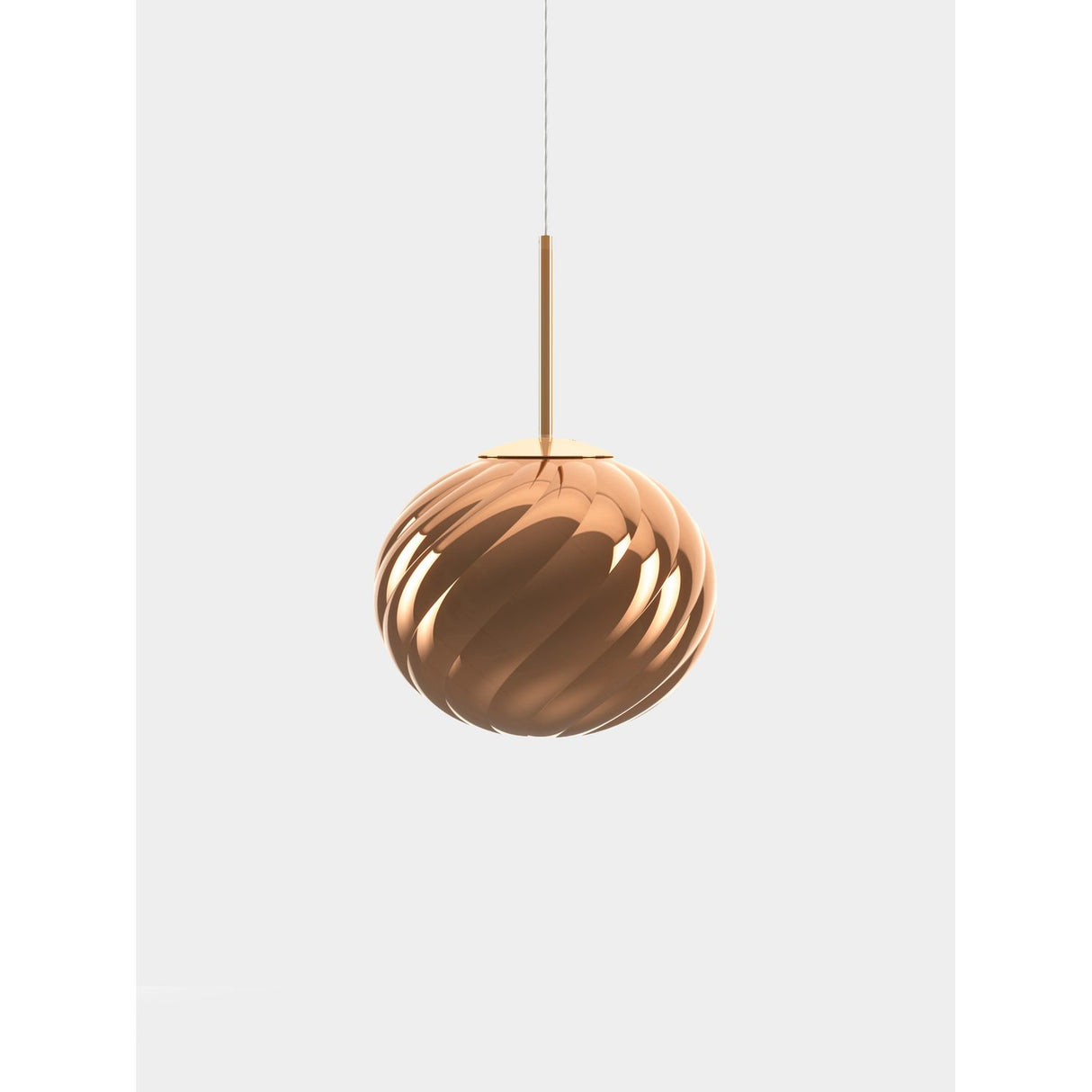 Whirl Pendellampa Copper, 30 cm