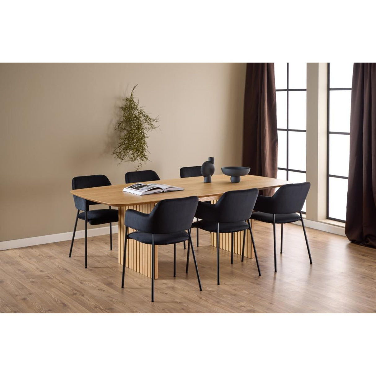 Durance Karmstol Svart