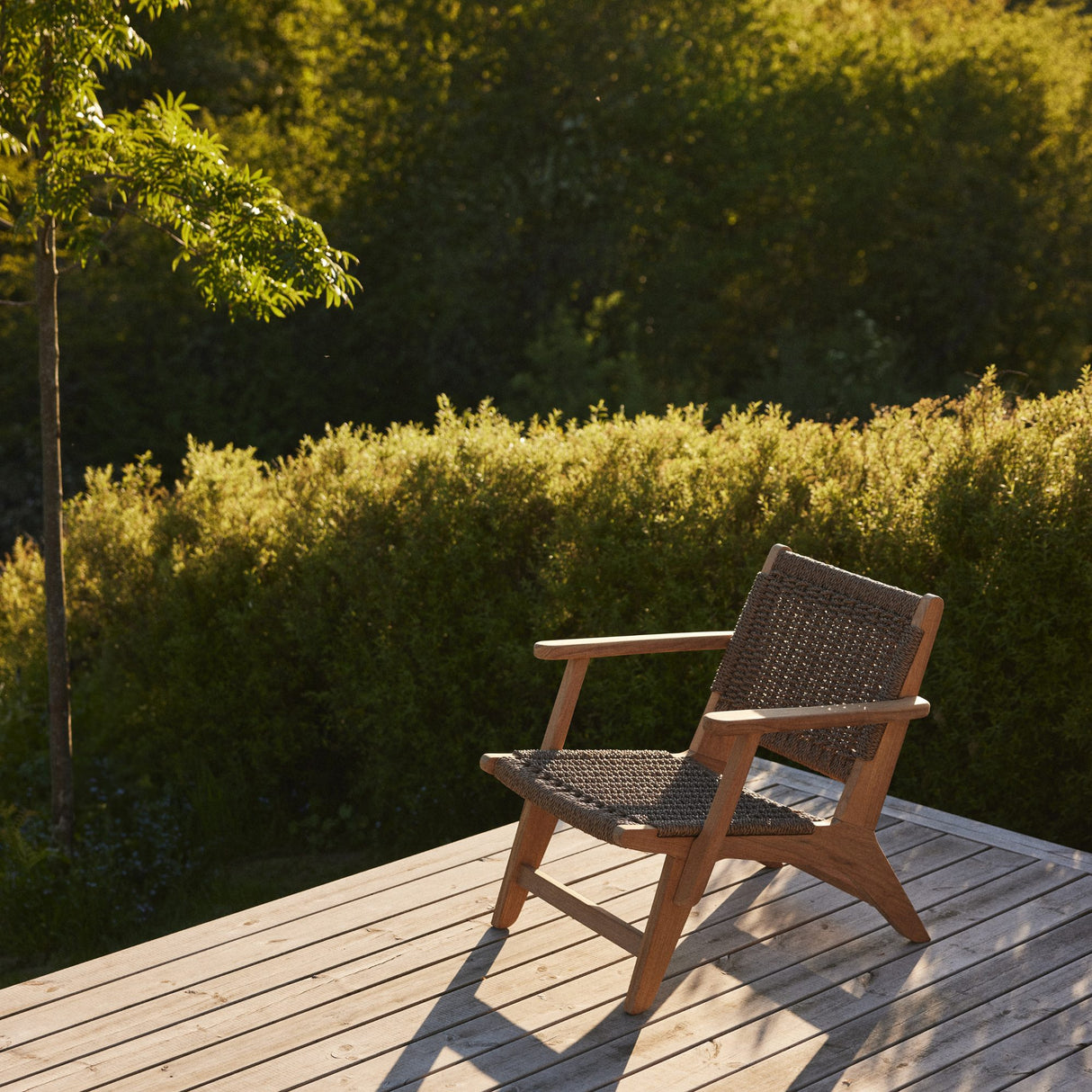 Eya Trädgårdsstol med Viro fläta