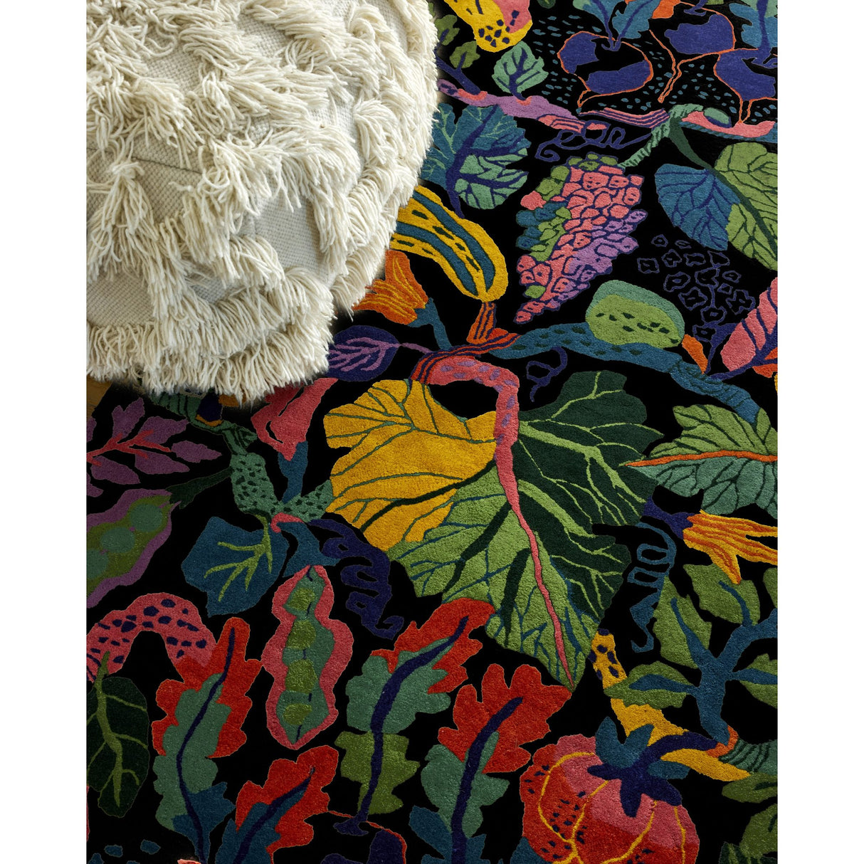 Heritage Garden Matta Charcoal Multi