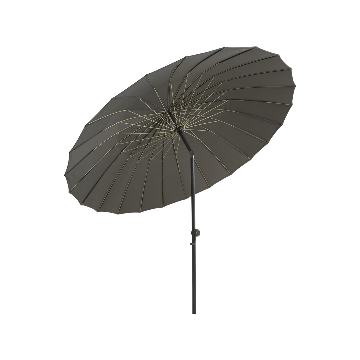 Shanghai Parasoll 2,7 m Aluminium/Grå