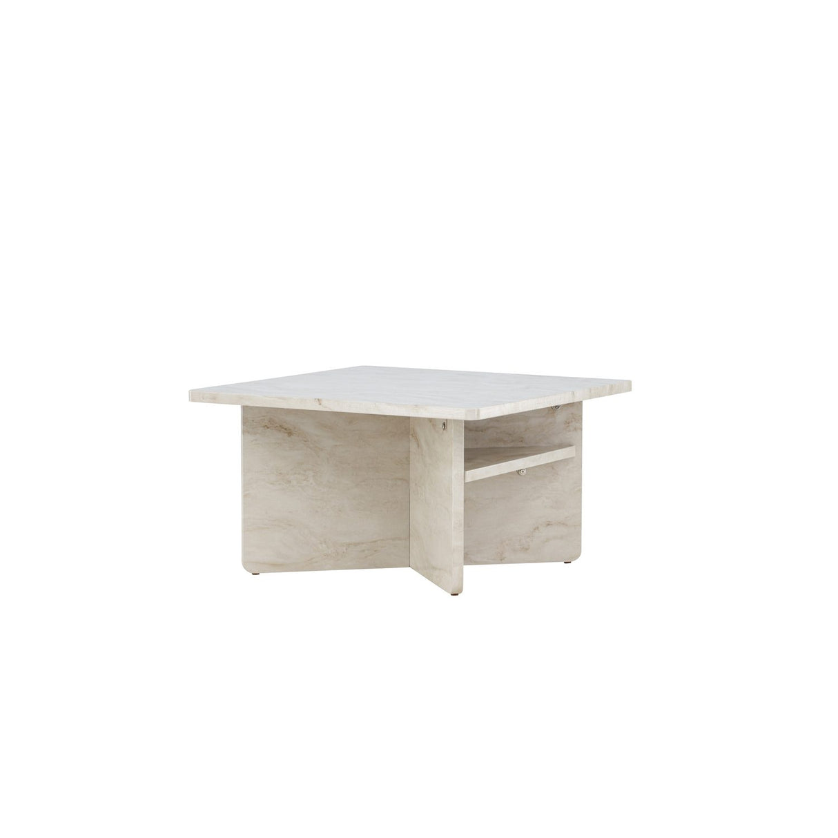 Ålesund Soffbord Beige, 75 x 75