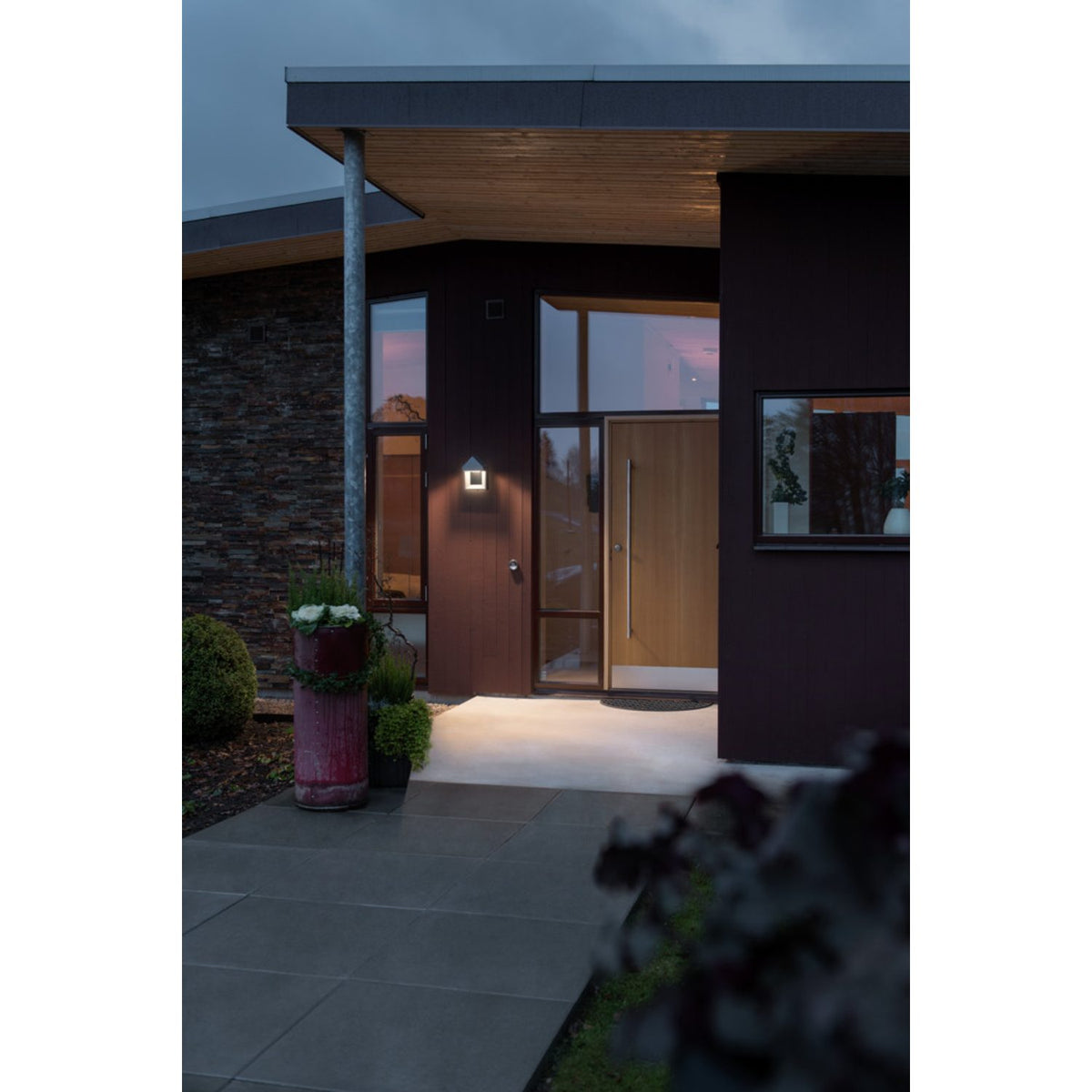 Cosenza HP-LED 5W Vägglampa Ute Antracit