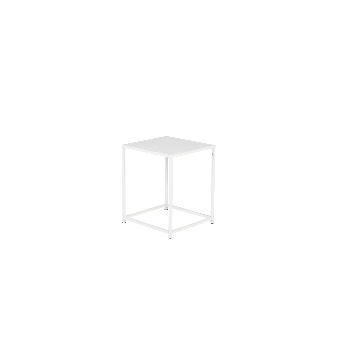 Staal Sidobord White, 37 x 38