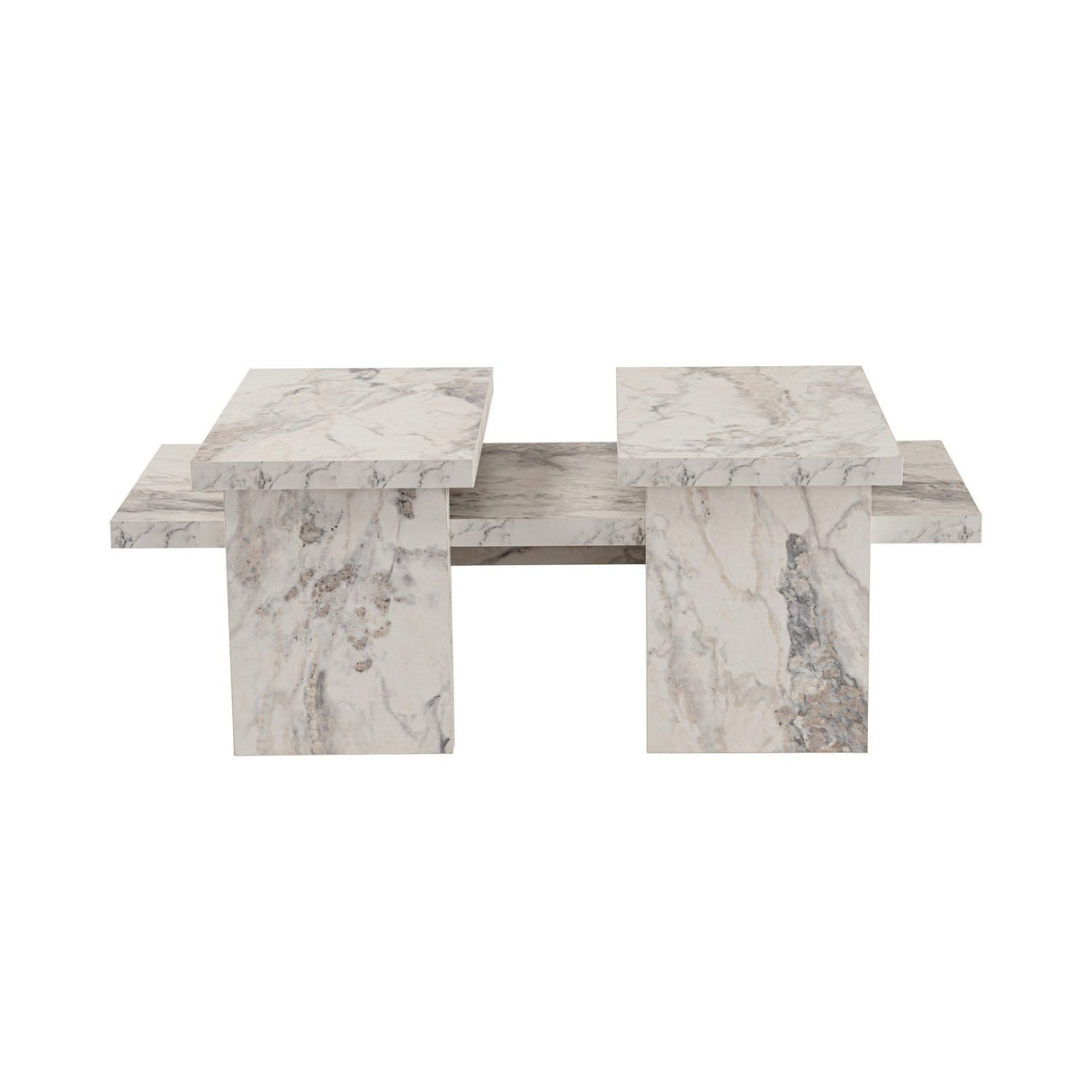 Hobart (110 x 30 x 45 cm) Soffbord Freesia-marmor