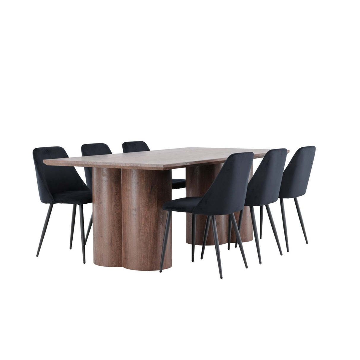 Olivia, Night Rektangulär matgrupp