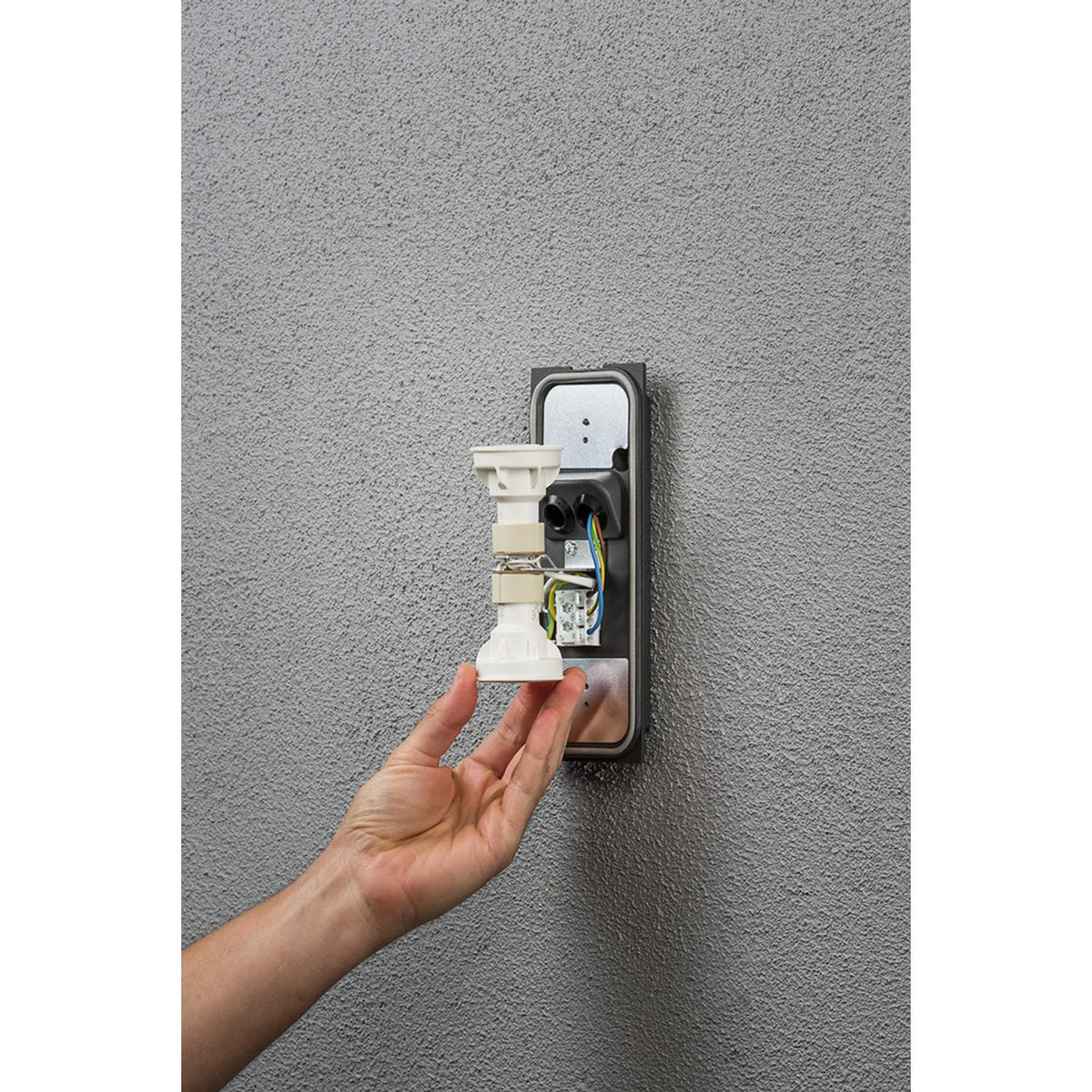 Potenza GU10 22.5 cm Vägglampa Ute Antracit