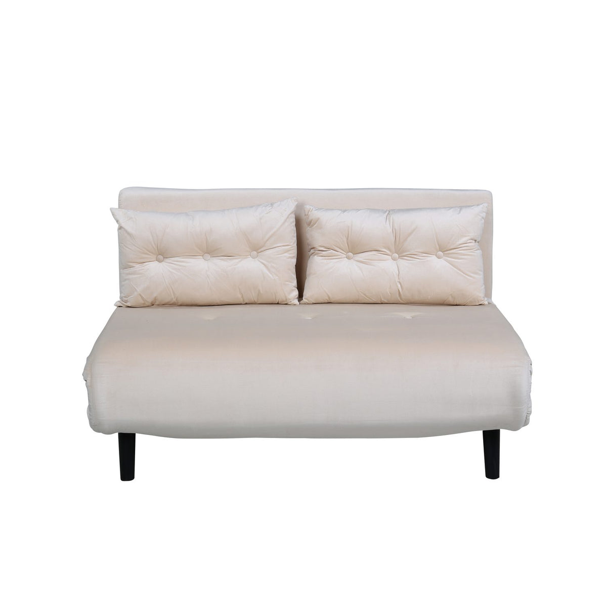 Vicky Fällsäng Beige, Polyestersammet