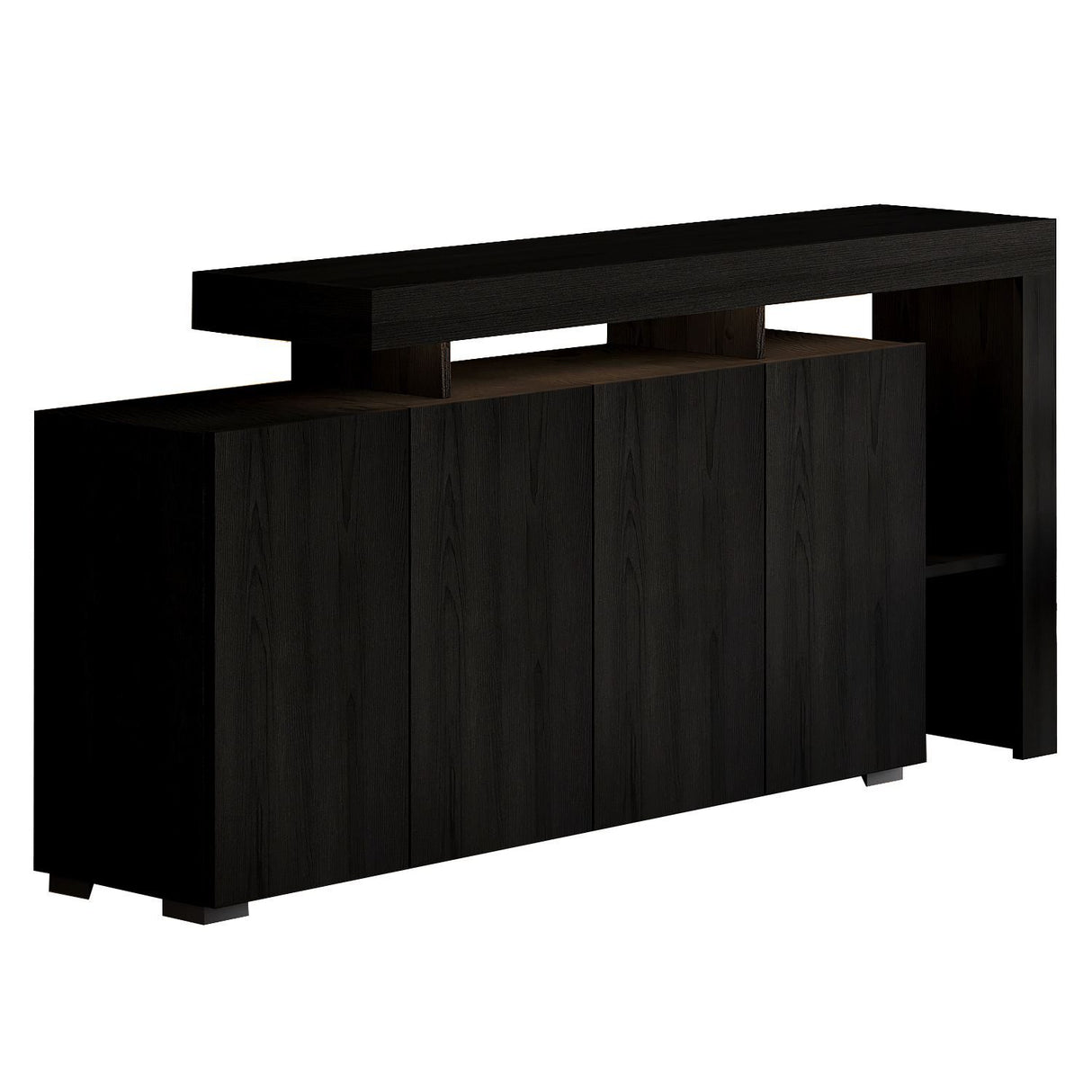 Cork (170 x 80 x 35 cm) Konsolbord Wood Black