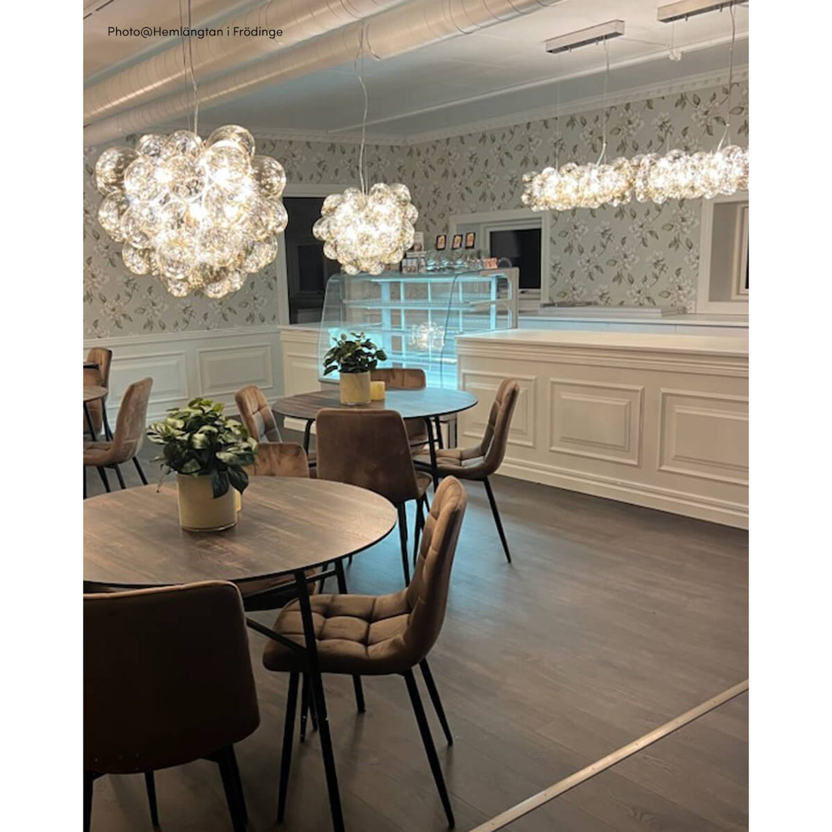 Gross Bar Taklampa Amber