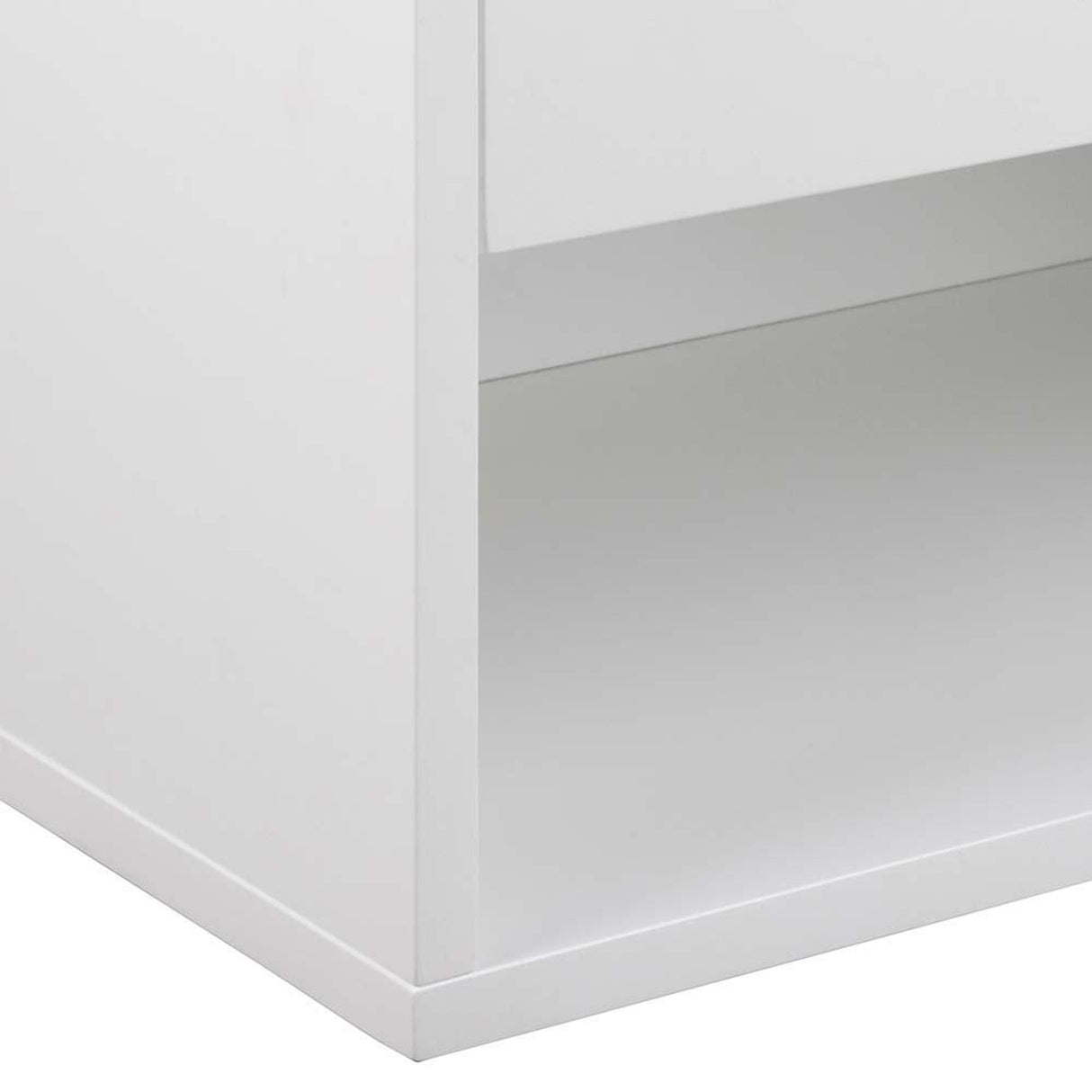 Sandnes Sängbord 24x50x35 cm Vit