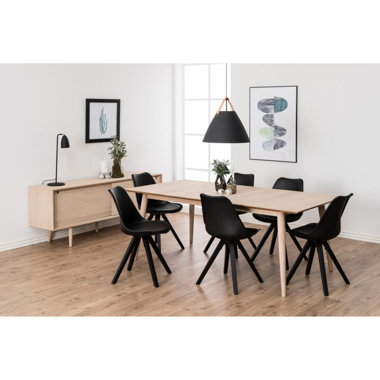 Sento Matstol PU BK Svart