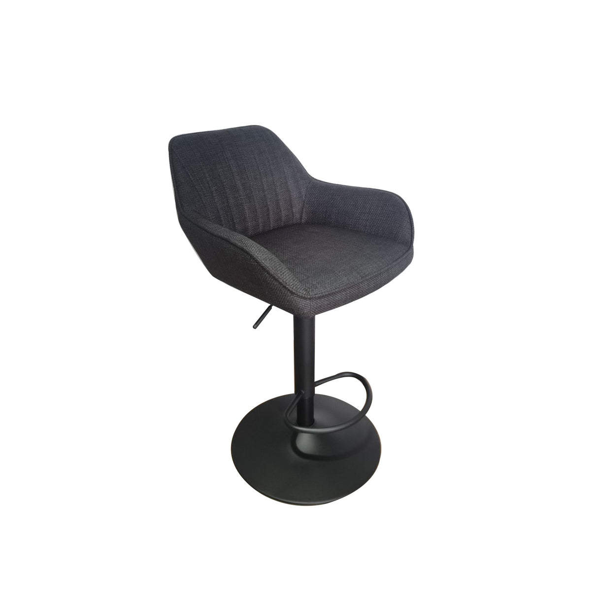 Cubo Barstol Randig Mörkgrå