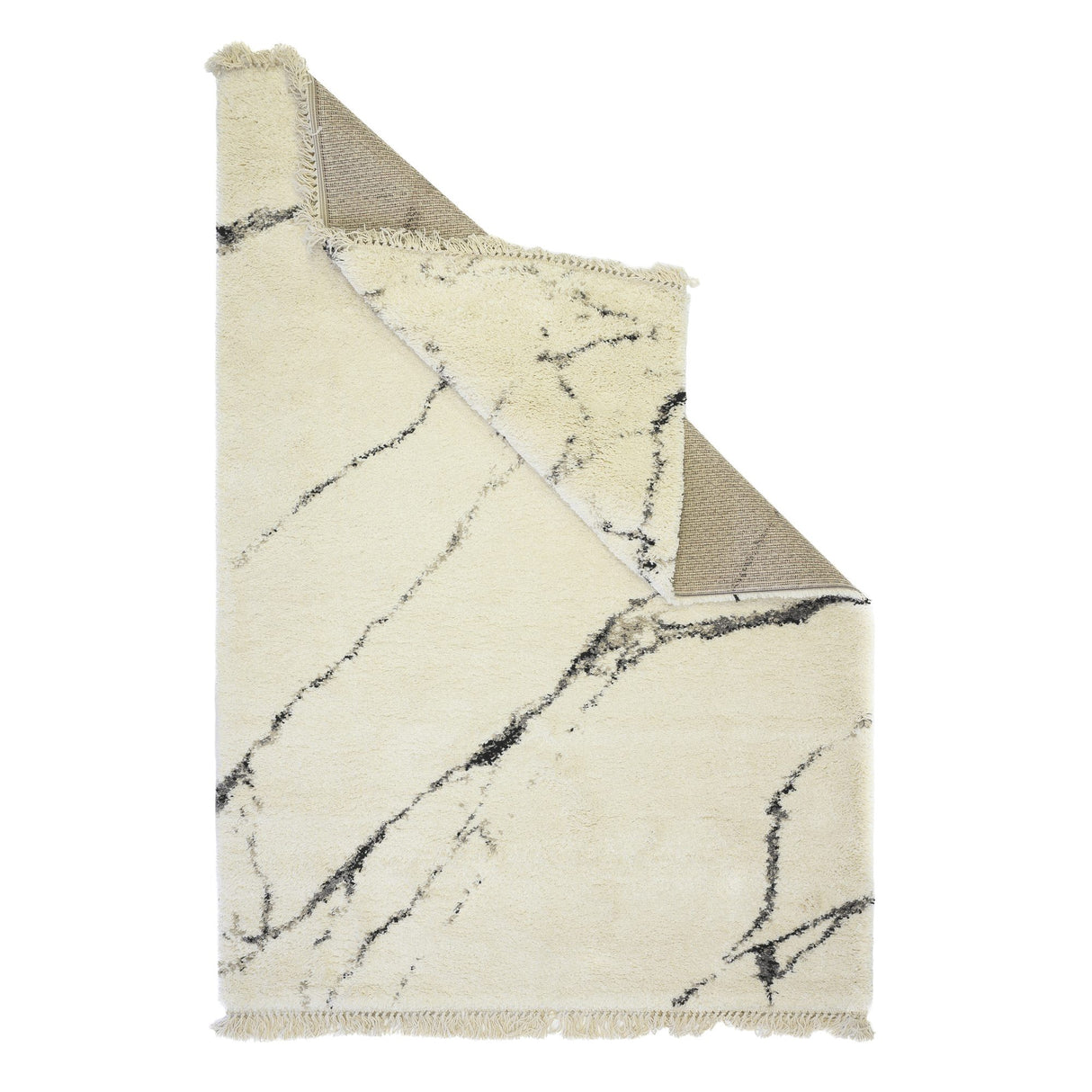 Bernhard Natur/Svart Ryamatta