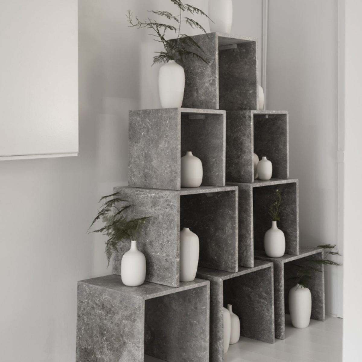 Ceola h25 cm ø13 cm Vas Vit