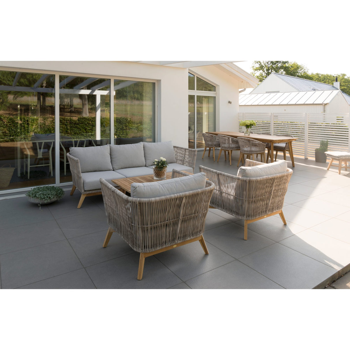 Himmelsnäs Utefåtölj Beige