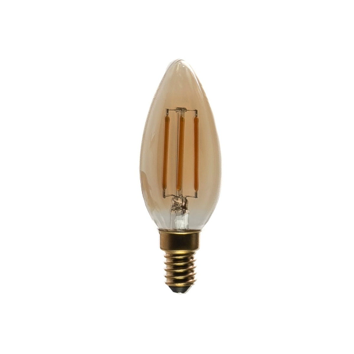 Glödlampa E14 LED B35 Glödlampa Gul
