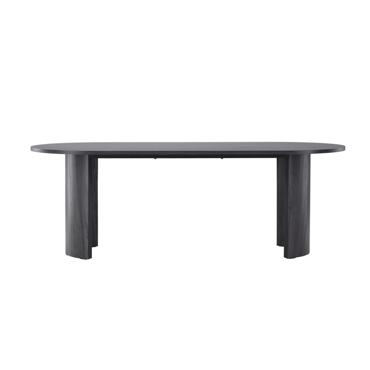 Grundsund Rektangulärt matbord Svart, 220 x 100 x 75