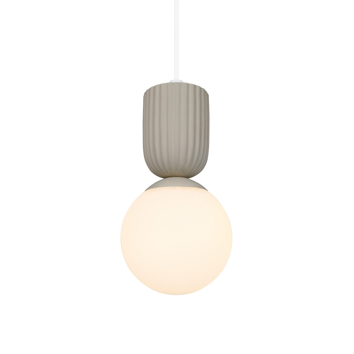 Sadie Taklampa Beige