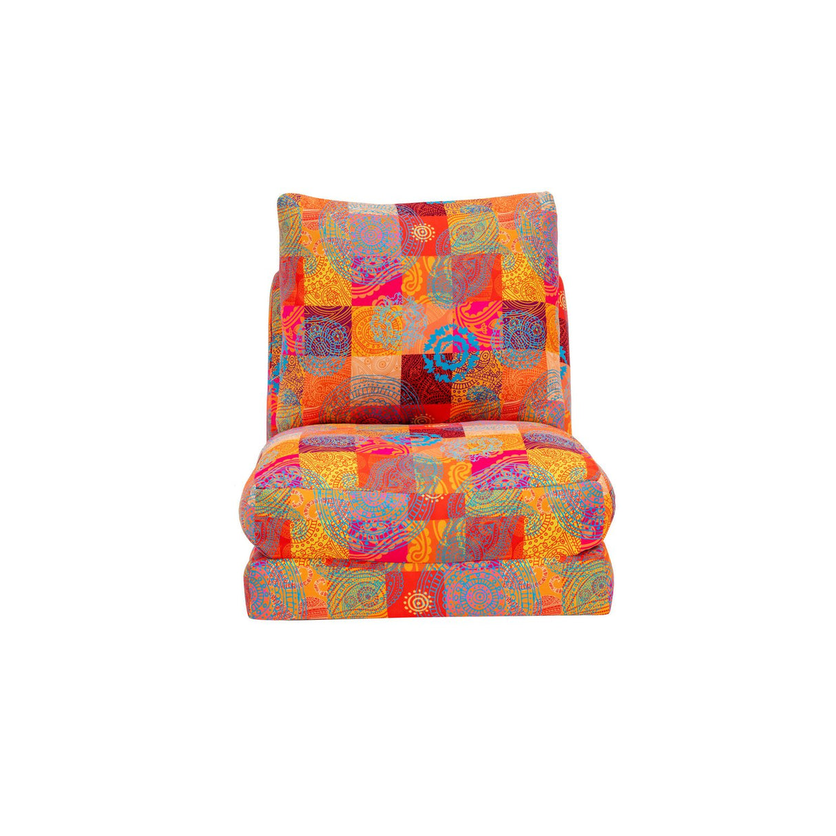 Majuro 1 (29 x 125 x 63 cm) Flerfärgad 1-sits bäddsoffa