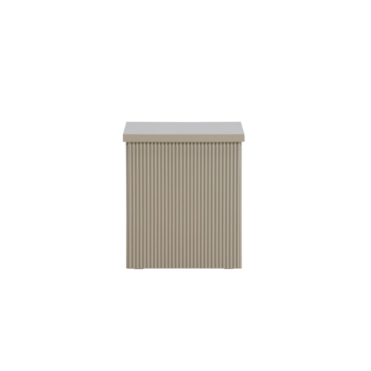 Lenox Sidobord Beige, 40 x 40