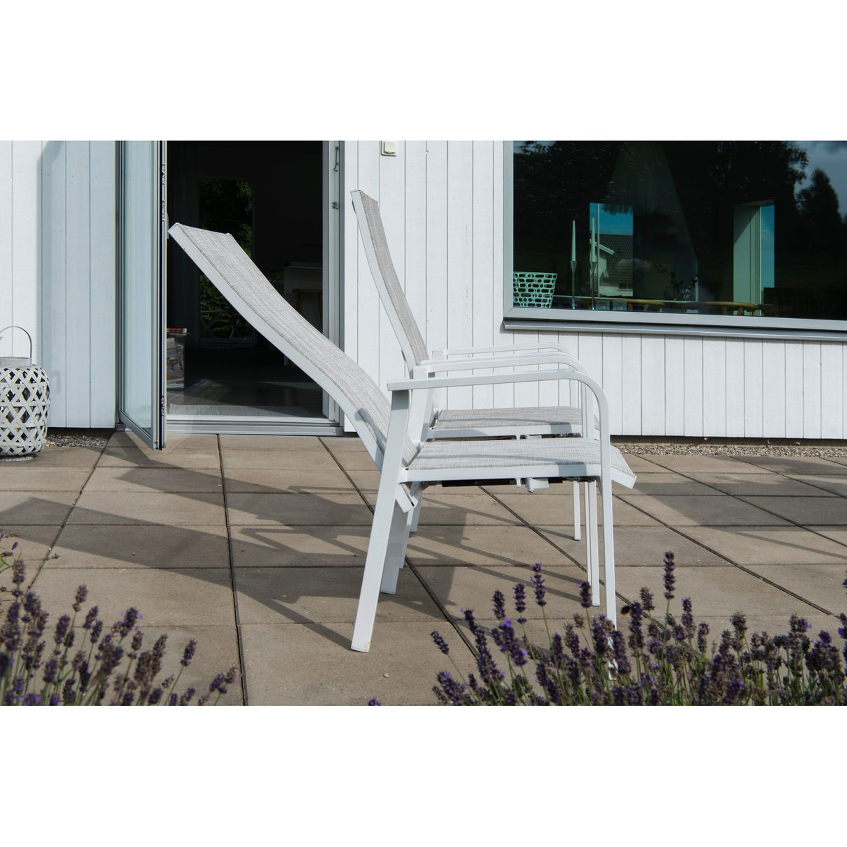 Hånger Positionsfåtölj Vit