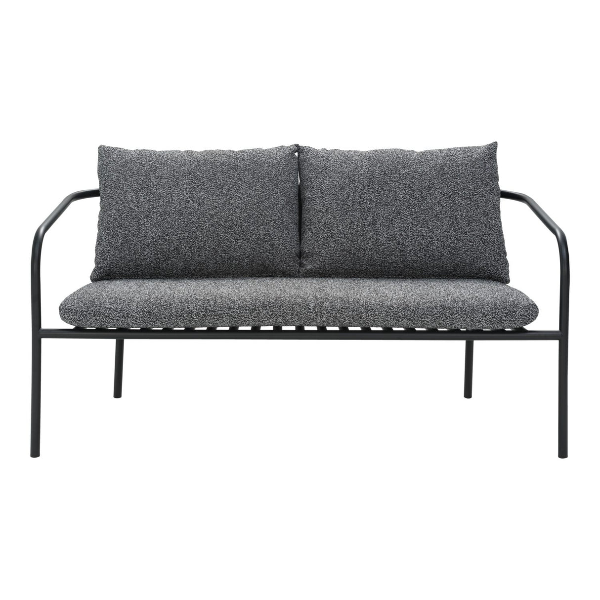 Bendt 2-sits Soffa 138x72 cm Svart/Teddy Ant