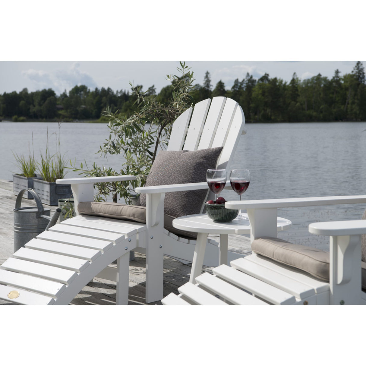 Tennessee Däckstol Vit