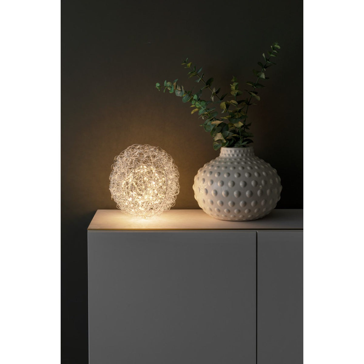 Dekorationsboll av tråd LED Ljusdekoration Inne 30 cm