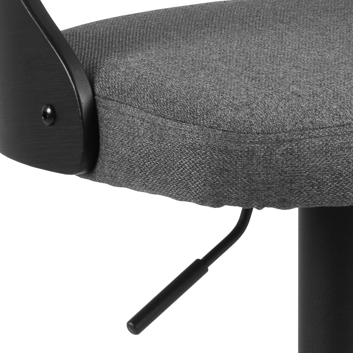 Dina Barstol Malmo tyg Mörkgrå