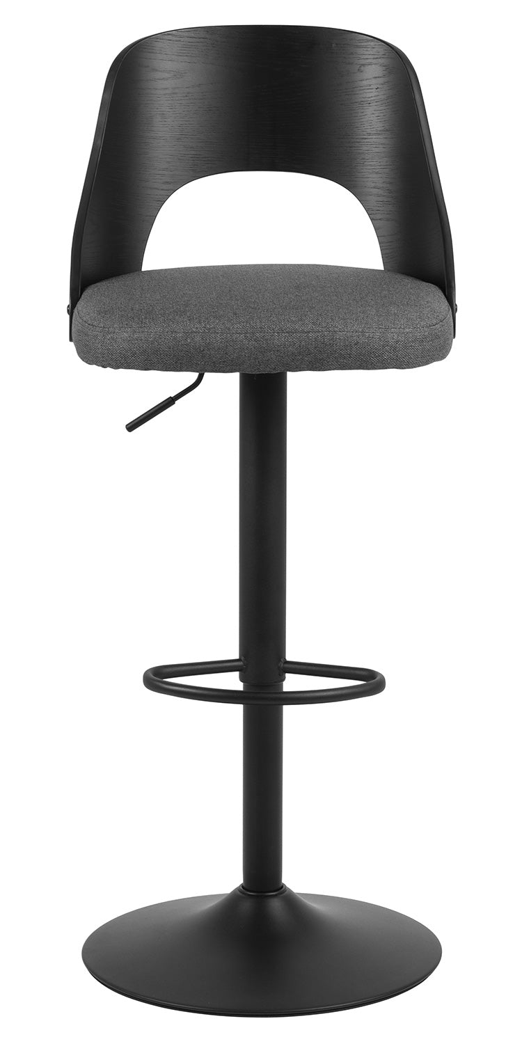 Dina Barstol Malmo tyg Mörkgrå