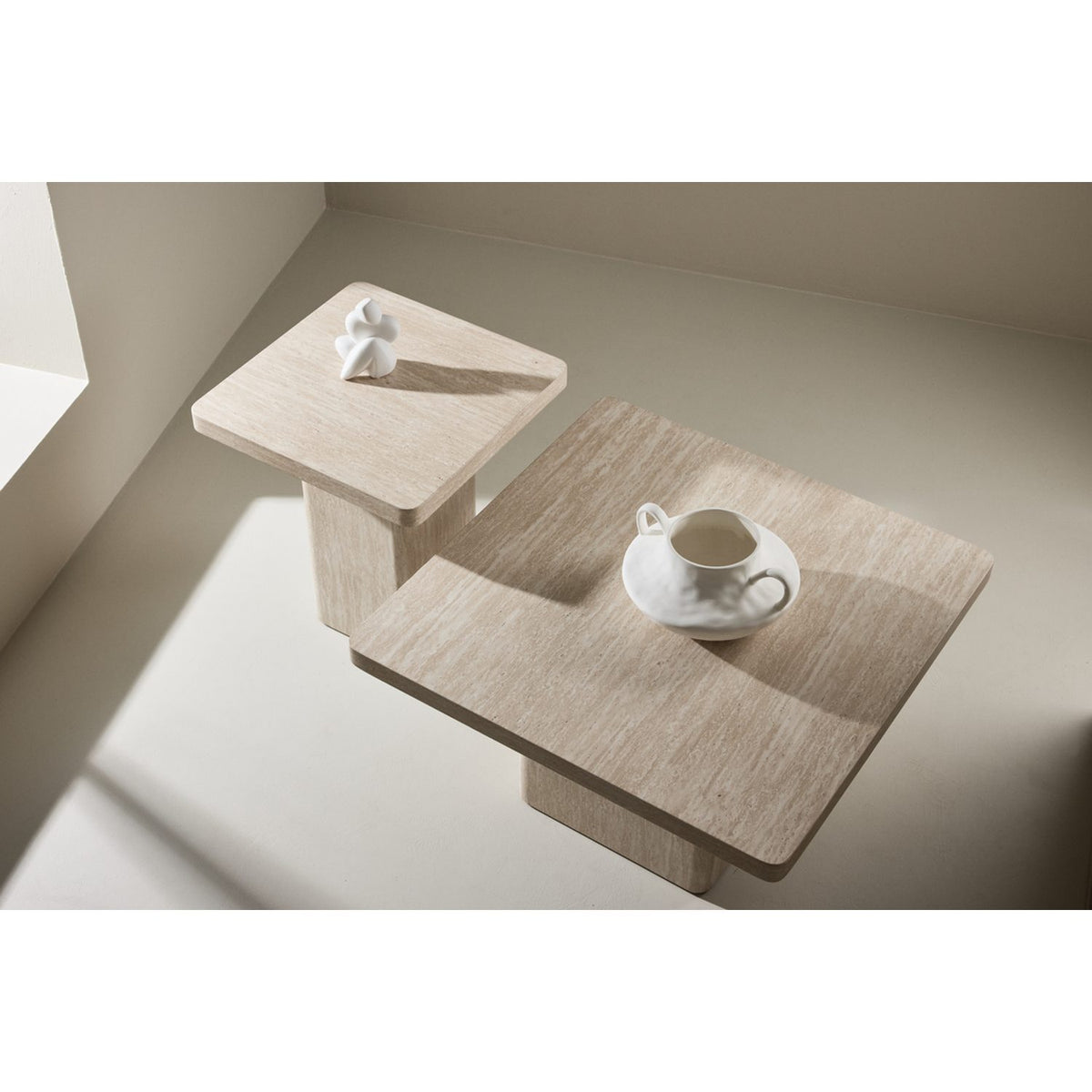 Qvart Soffbord Beige
