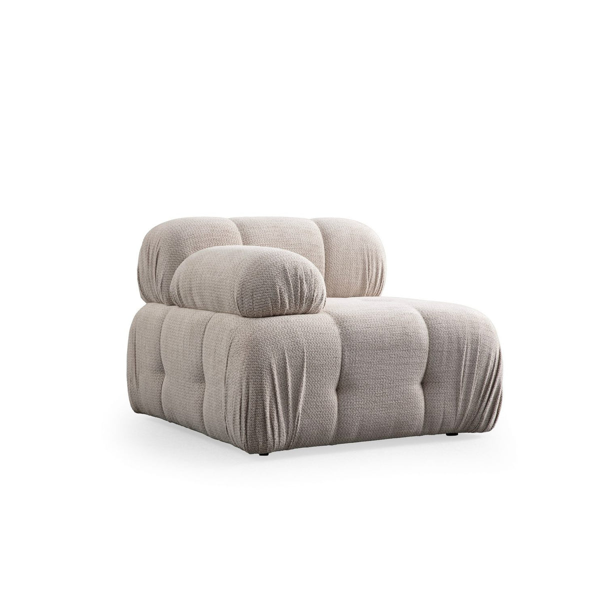 Colombo 3 (290-160 x 95 x 75 cm) Hörnsoffa Gräddvit
