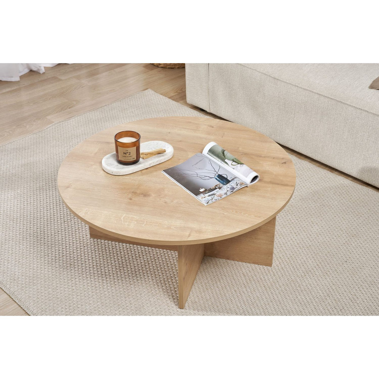 Nellie Soffbord Safir / Ek
