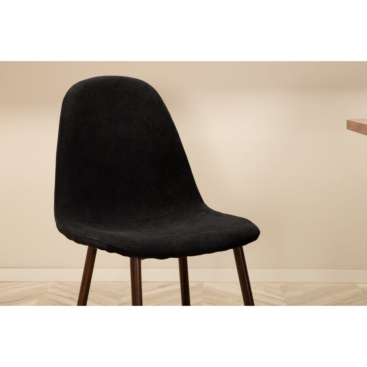 Uno, Polar Rektangulär matgrupp Svart,Natur, Svart,Natur, 200 x 90