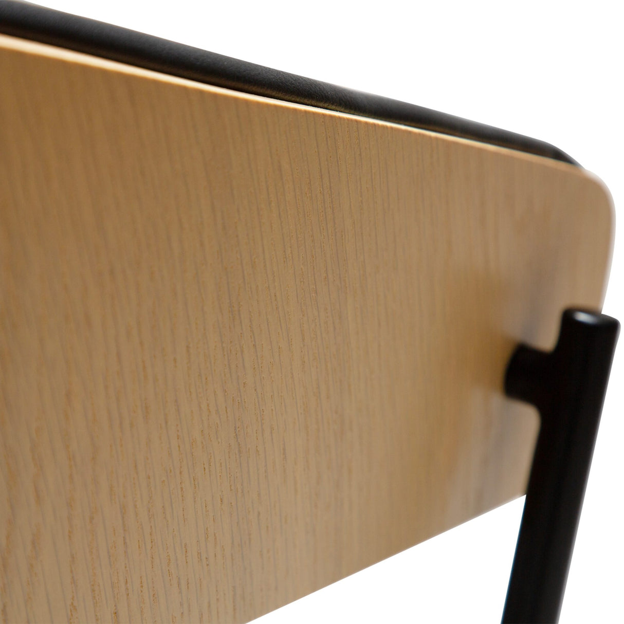 Crib Stol Raven Black, Bleached Oak