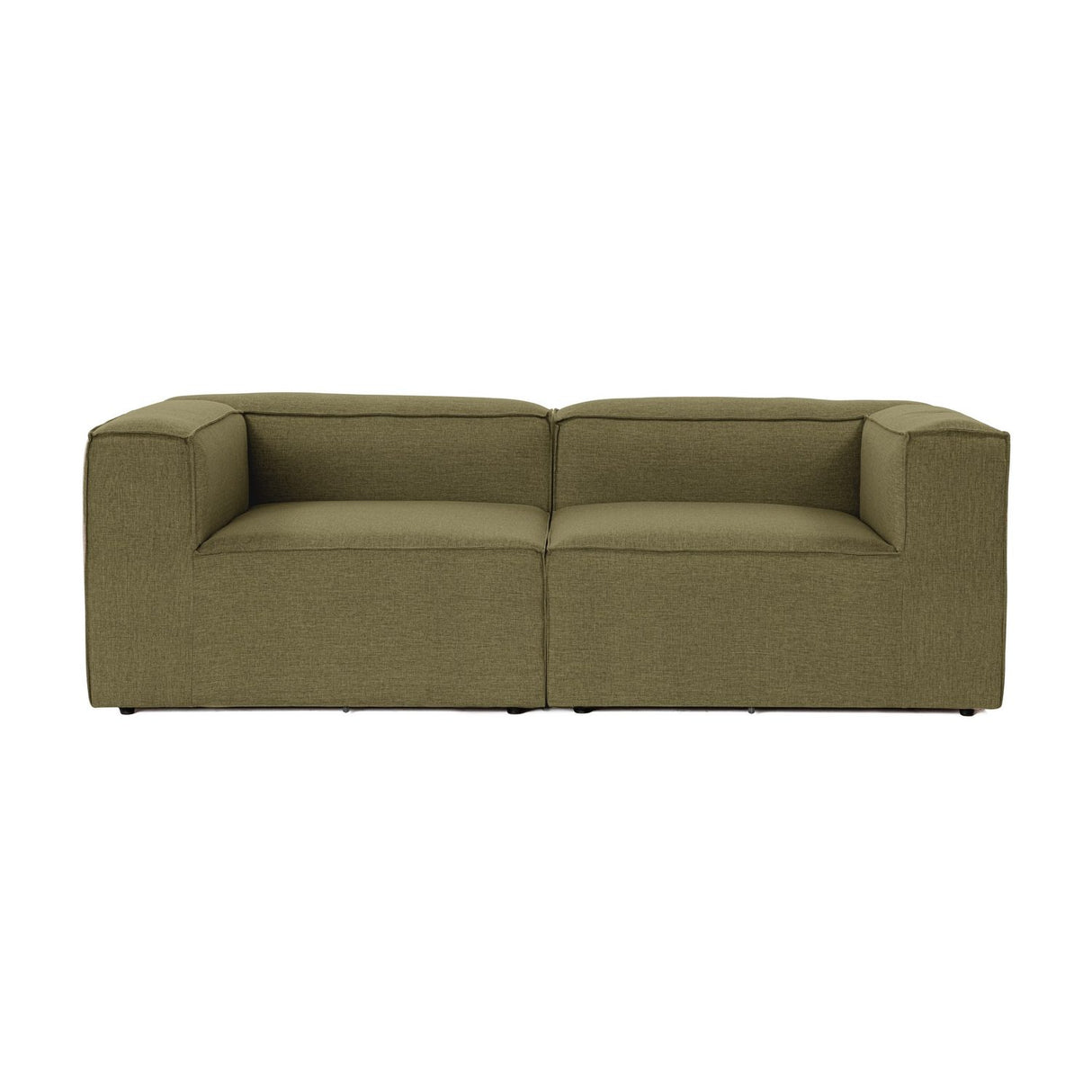 Fora 2-sits (214 x 66 x 105 cm) 2-sitssoffa Grön