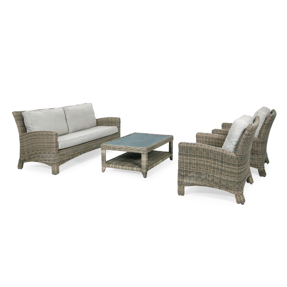 Dallas Utesoffbord 70x110 cm Natur