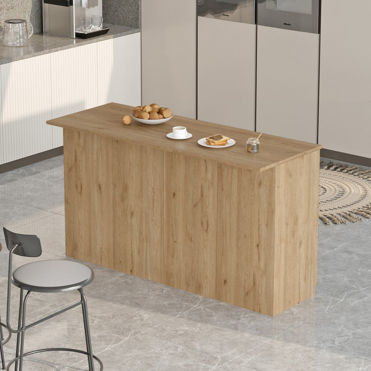 Muscat Bord (160 x 90 x 60 cm) Ek Köksbord