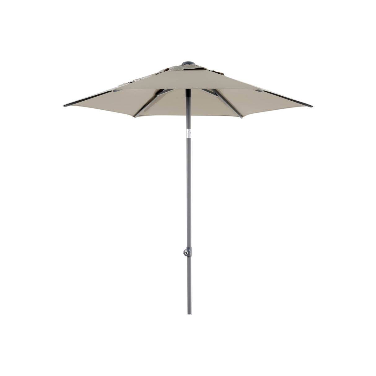 Poppi Parasoll 200 cm Taupe