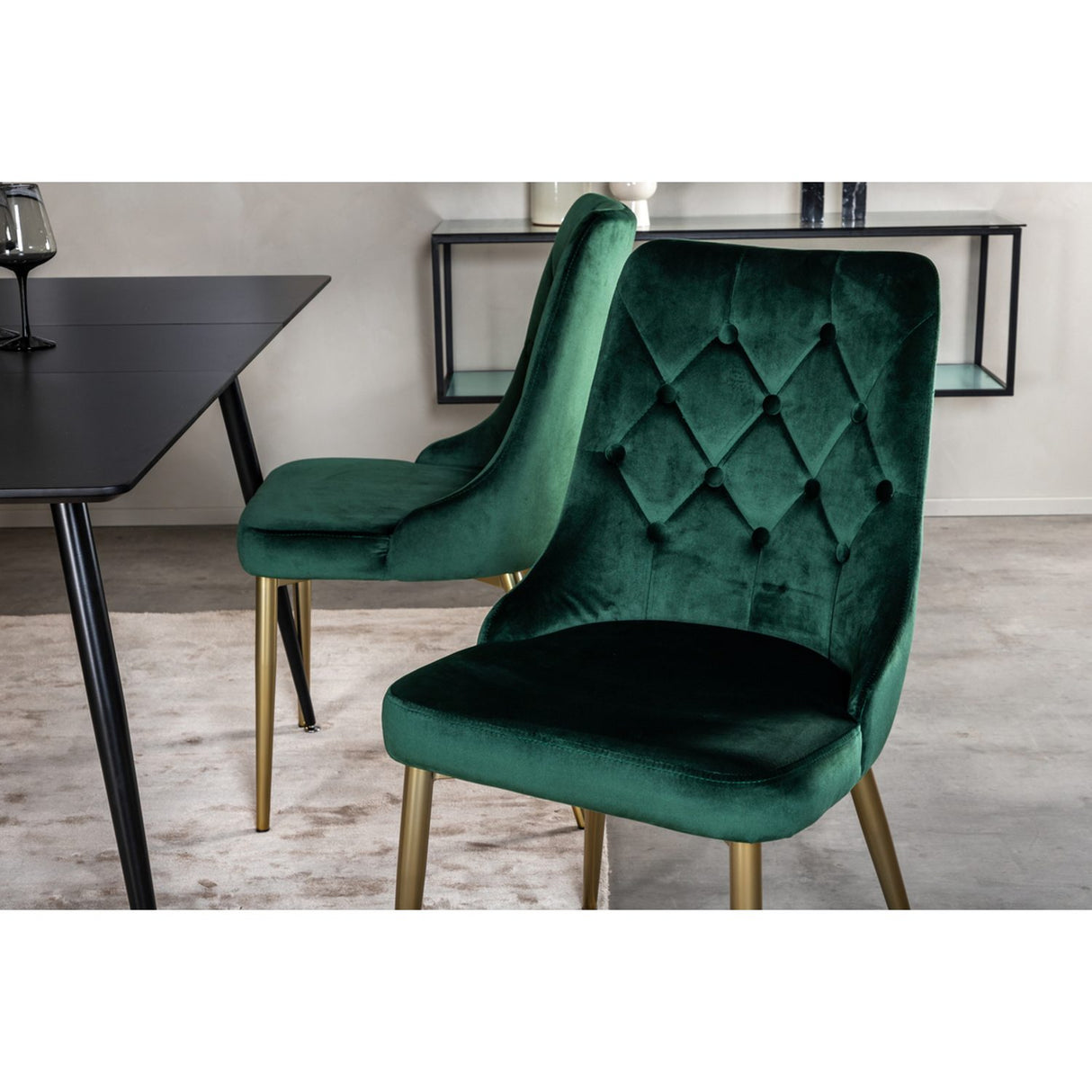 Silar, Velvet Deluxe Rektangulär matgrupp