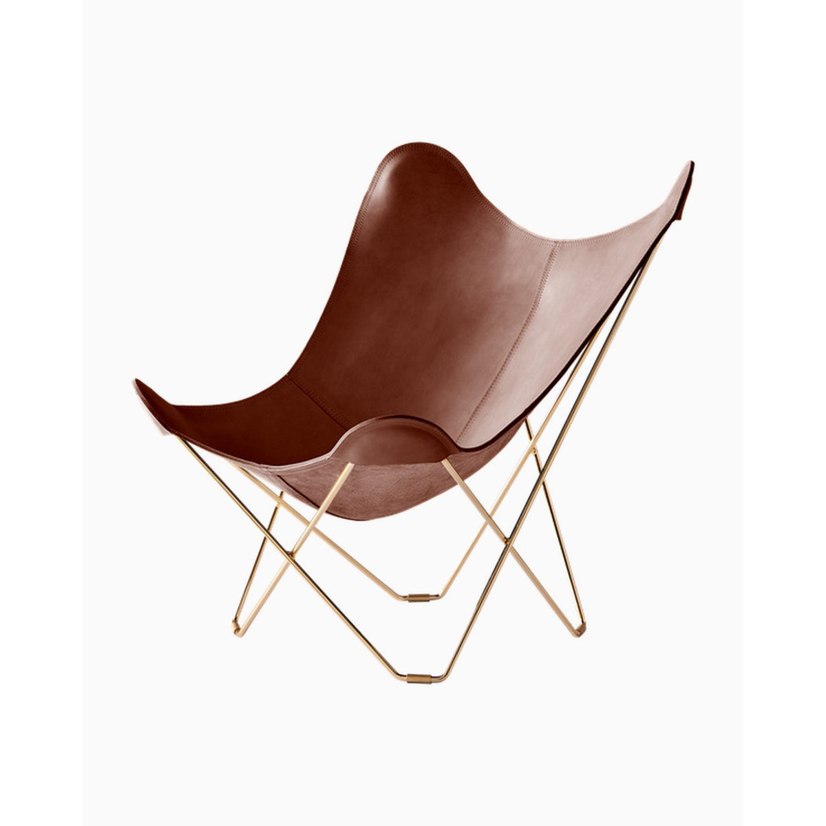 Pampa Mariposa Fåtölj Guld, Chocolate