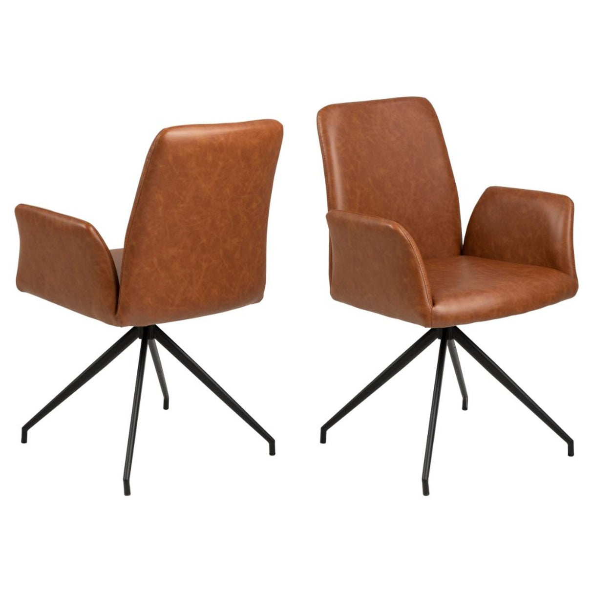 Naya Karmstol PU Brun