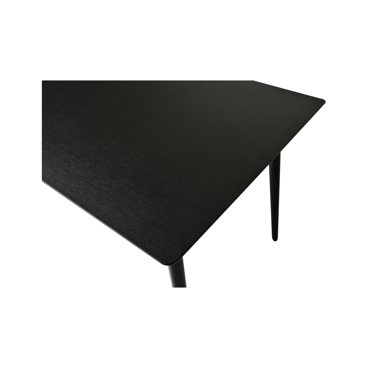 Viken 120x80 cm Svart Ask Melamin Matbord