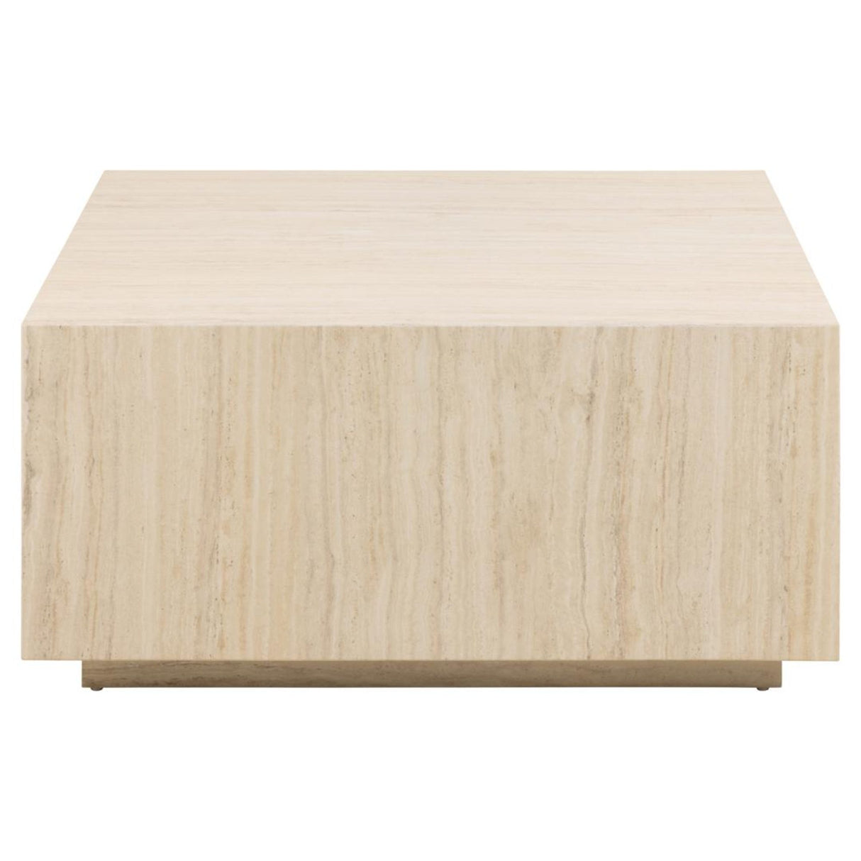 Dijon Soffbord 90x90 cm Travertin
