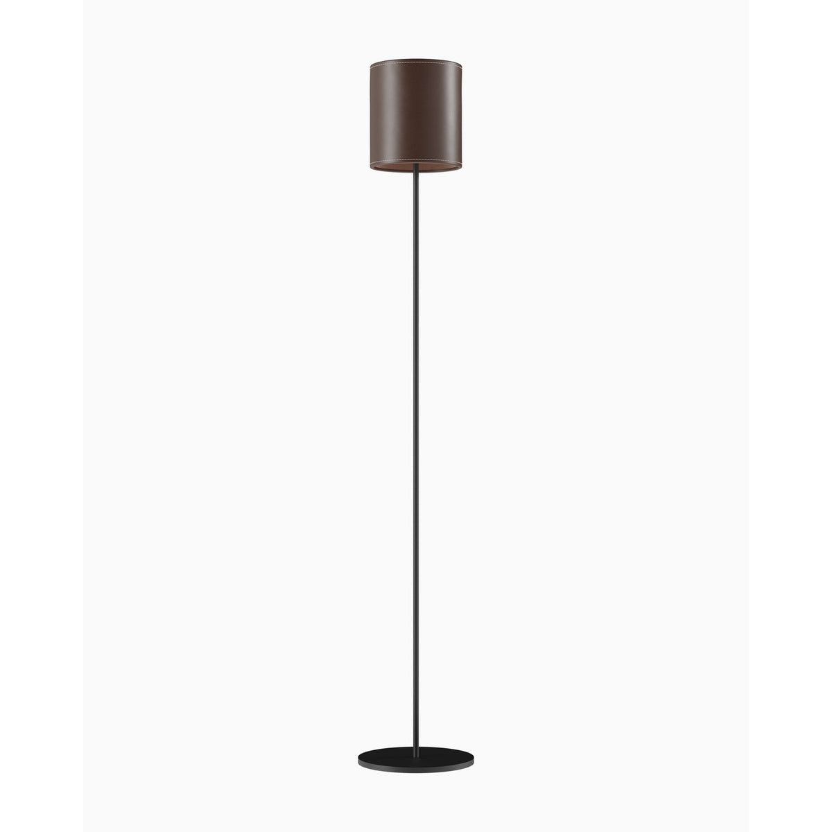 Cylinder 20 cm Golvlampa Chocolate