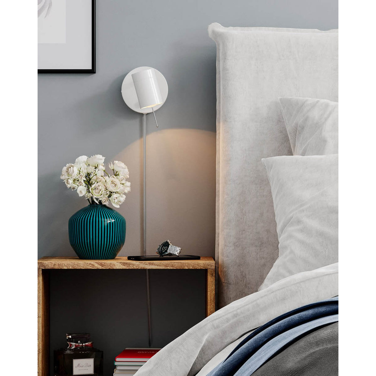 Correct Vägglampa Vit