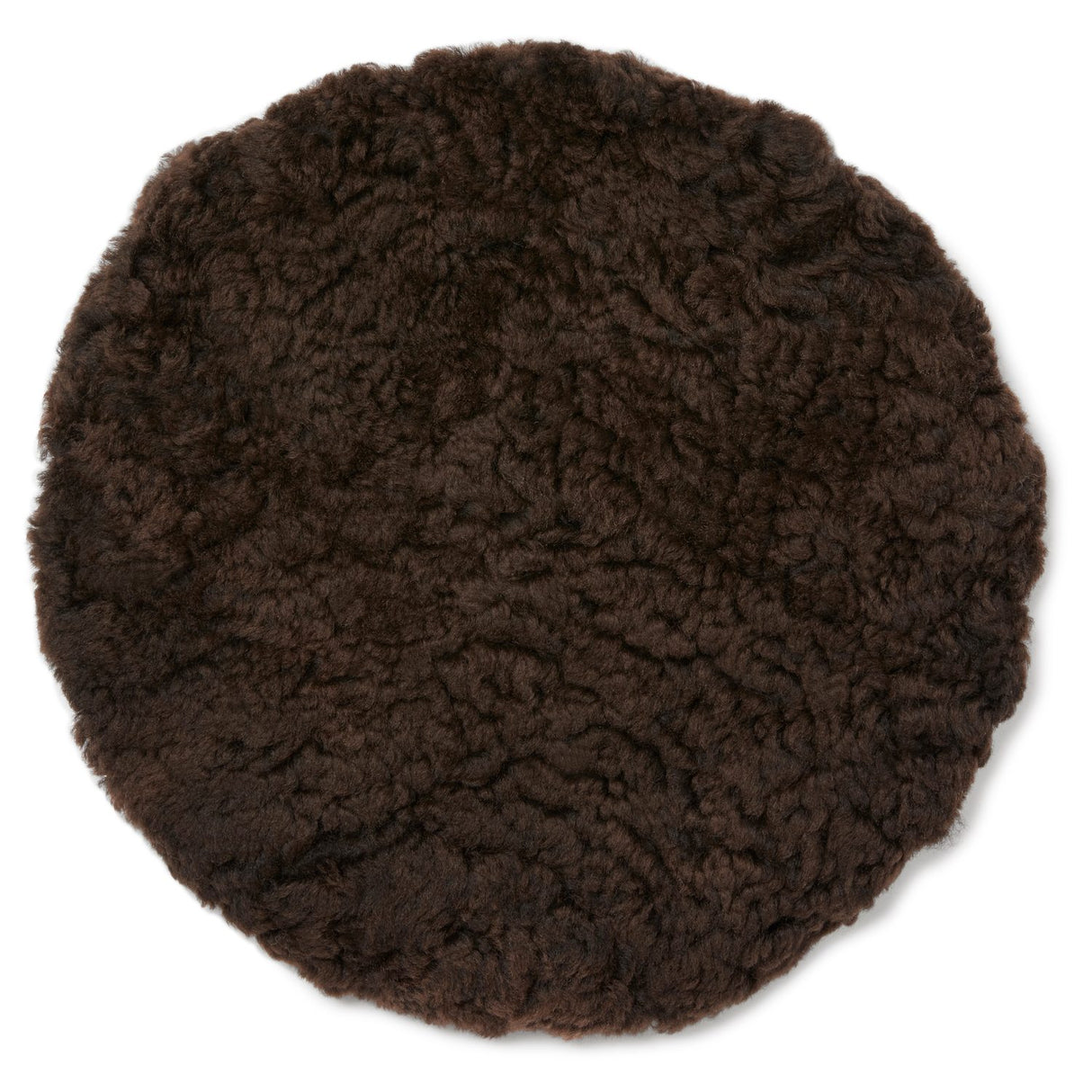 Curly 34Ø cm Sittdyna Brown