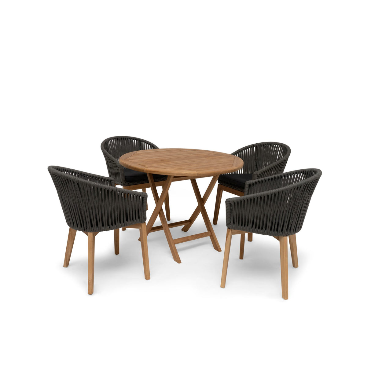 Nova Utebord Ø100 cm Brun