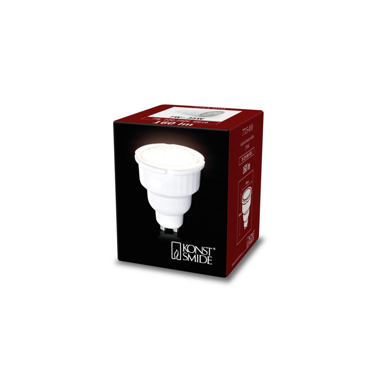 Lågenergi GU10 7W Reservlampa Ute